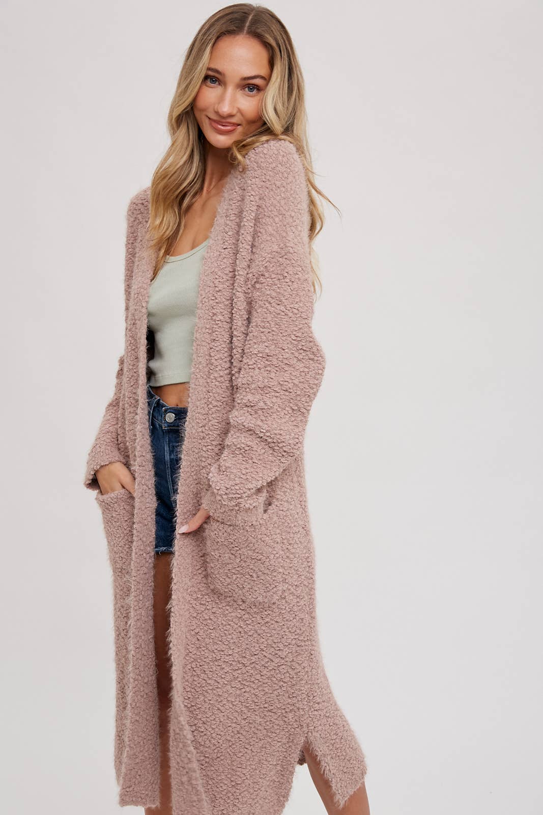 Fozzy Longline Cardigan