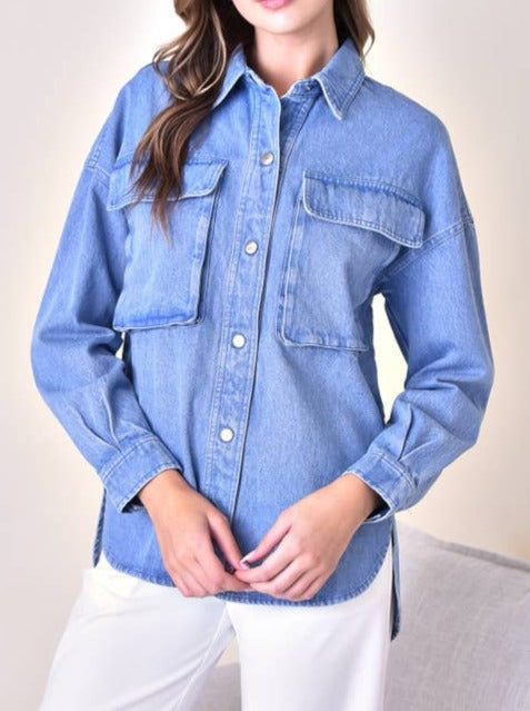 Monica Denim Shirt