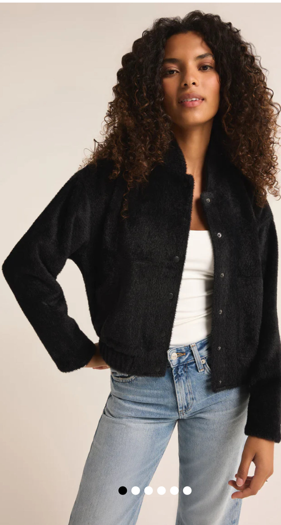 Lex Sweater Bomber Jacket