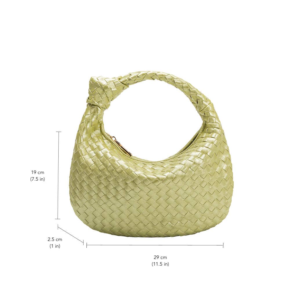 Cher Natural Raffia Top Handle Bag