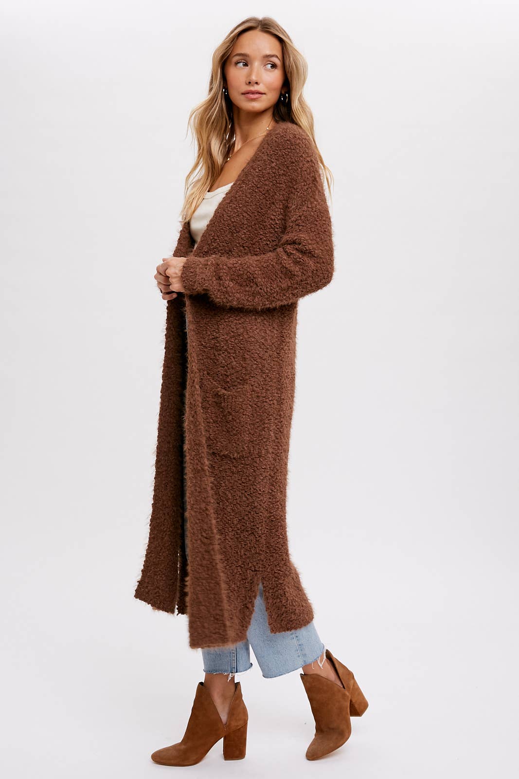 Fozzy Longline Cardigan