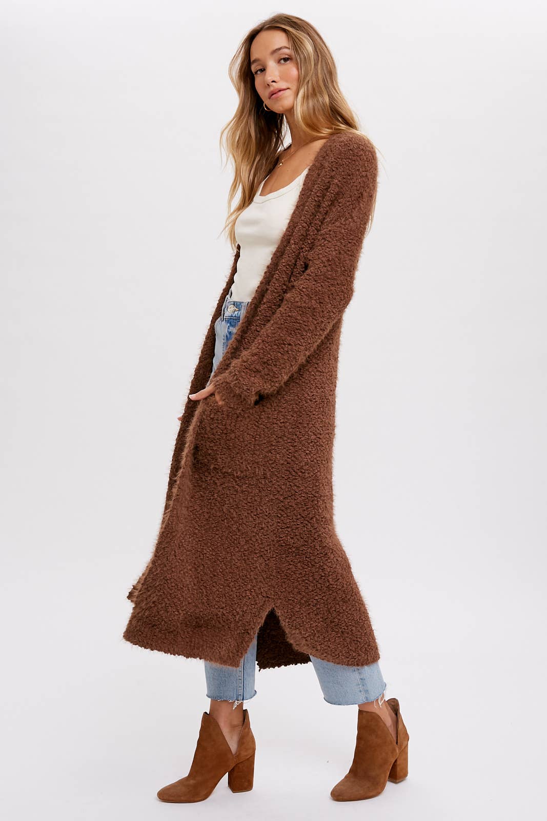 Fozzy Longline Cardigan