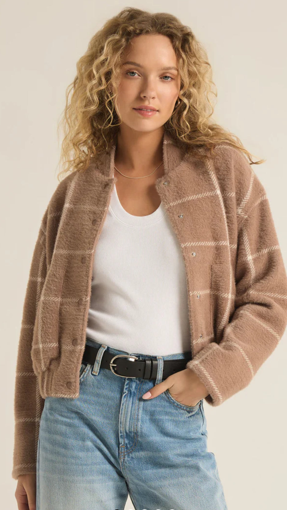 Lex Sweater Bomber Jacket