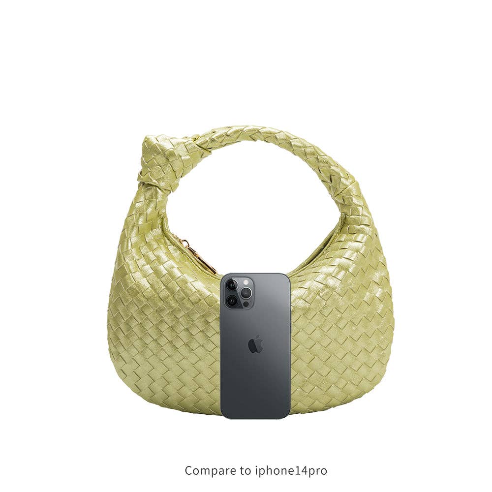 Cher Natural Raffia Top Handle Bag