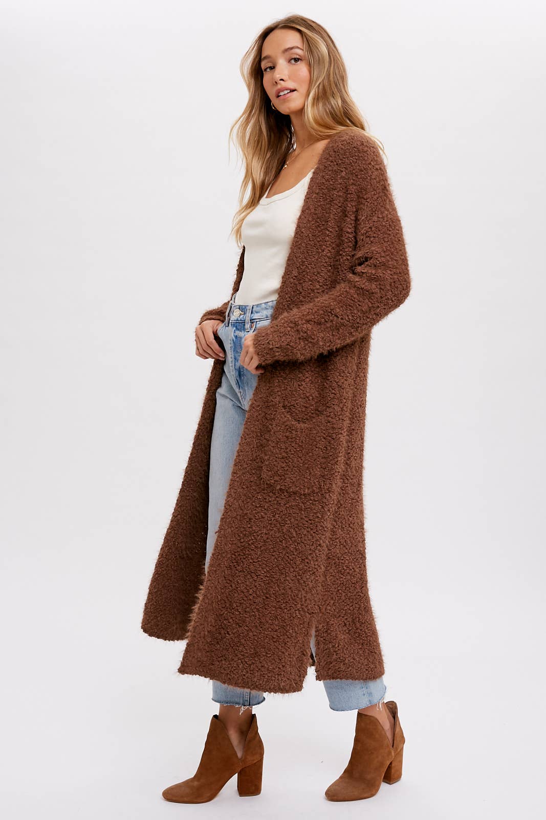 Fozzy Longline Cardigan