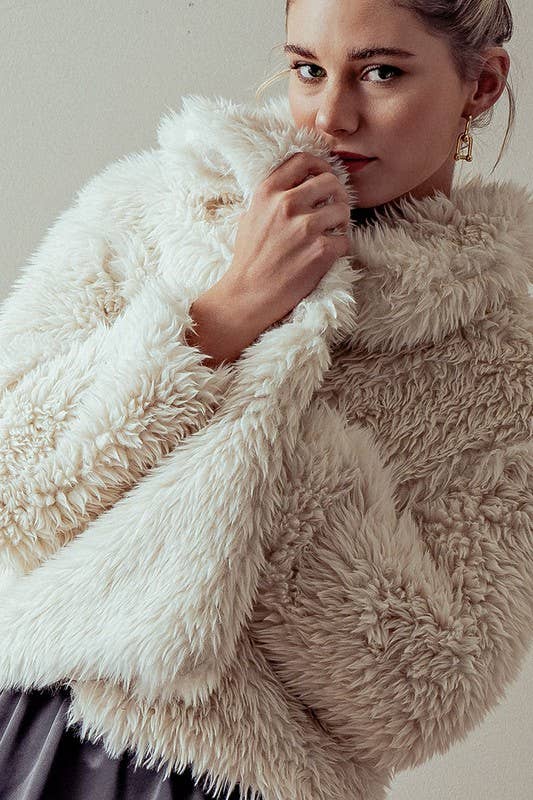 Poppy Faux Fur Jacket