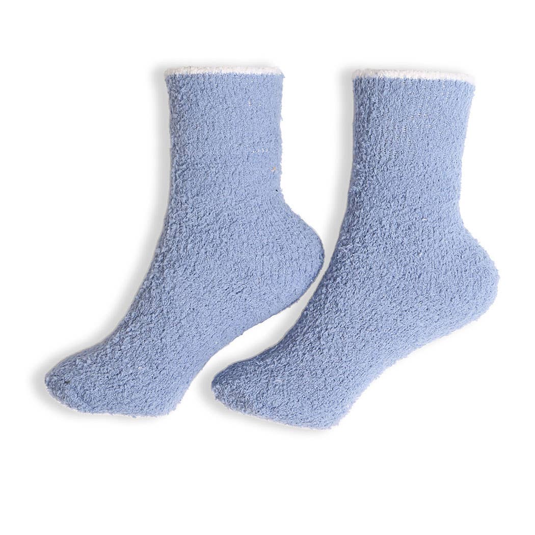 Solid Mini Crew Winter Socks