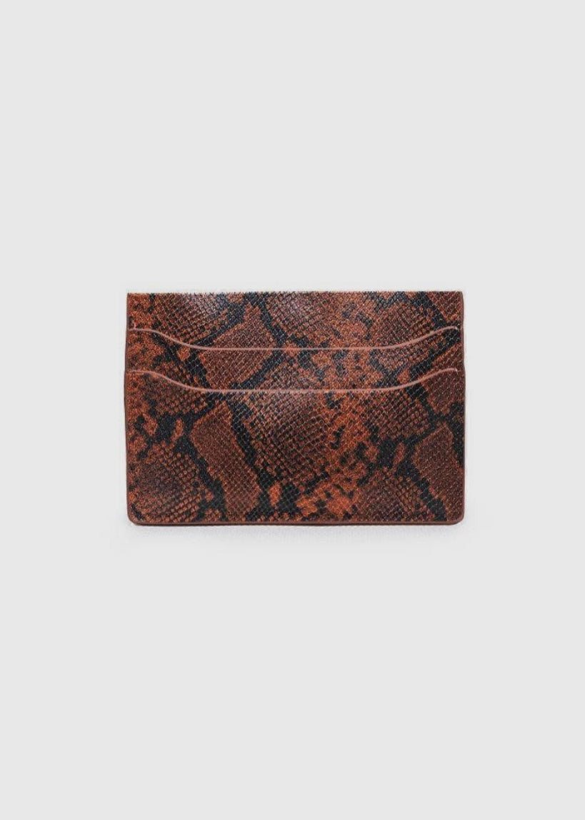 Cheeky Card Holder in Snake