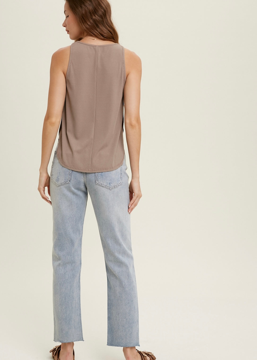 Molly Tank in Mocha