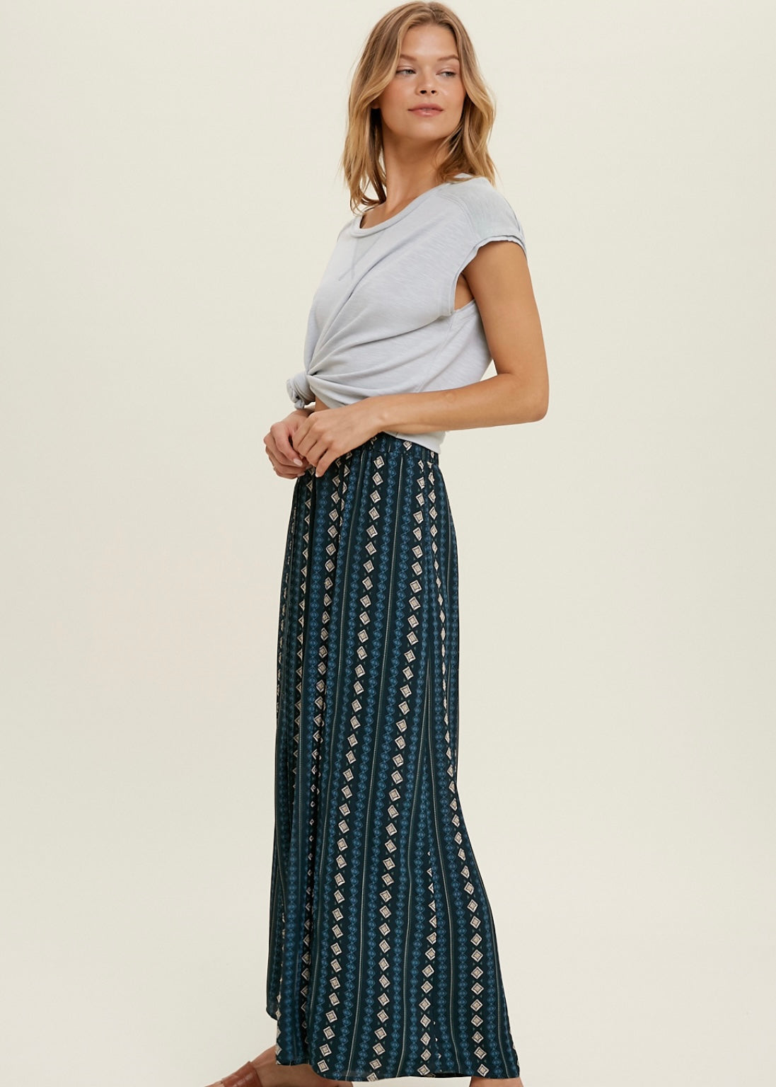 Sarah Top in Seafoam