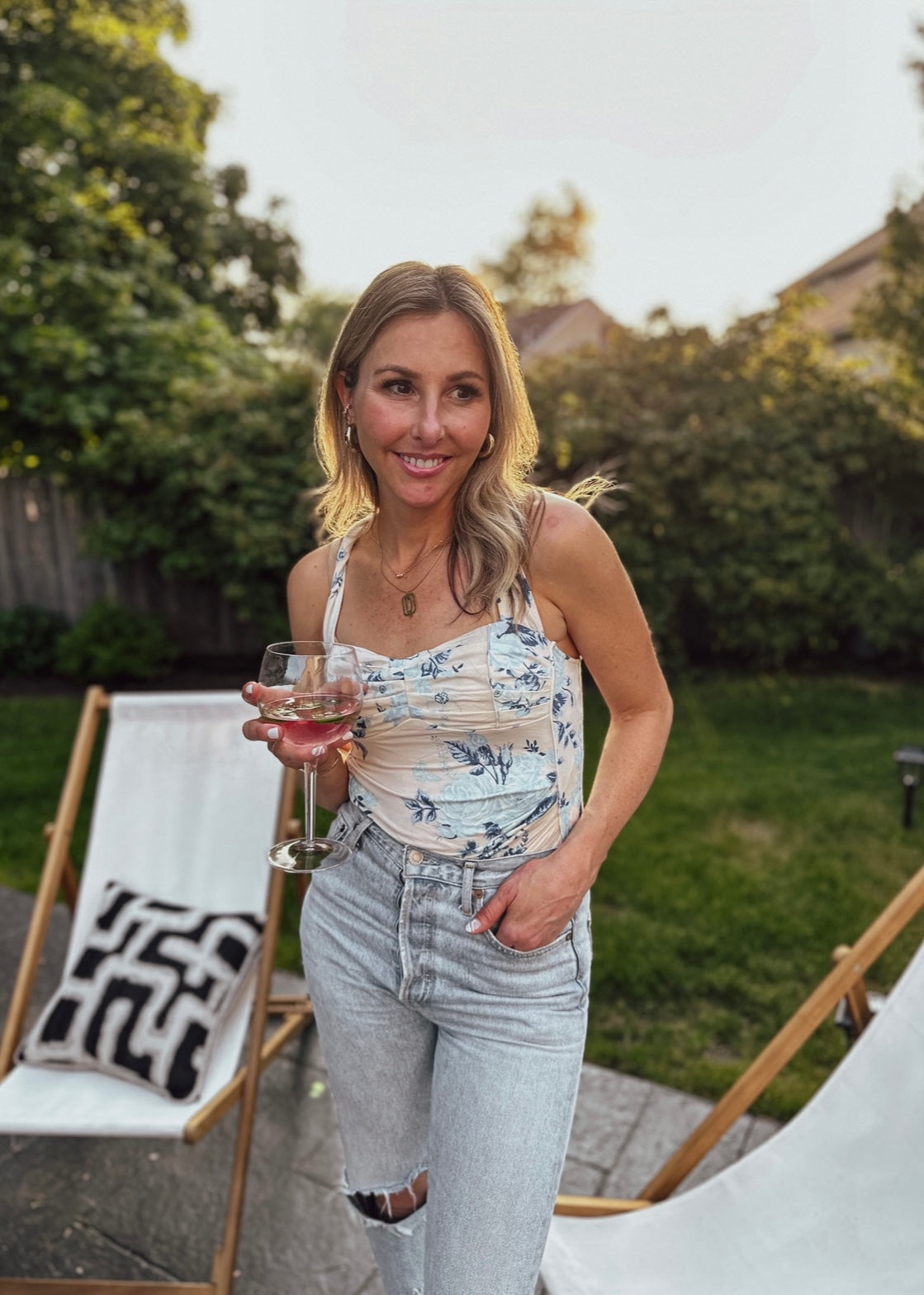 Ginger Snap Top in Ivory