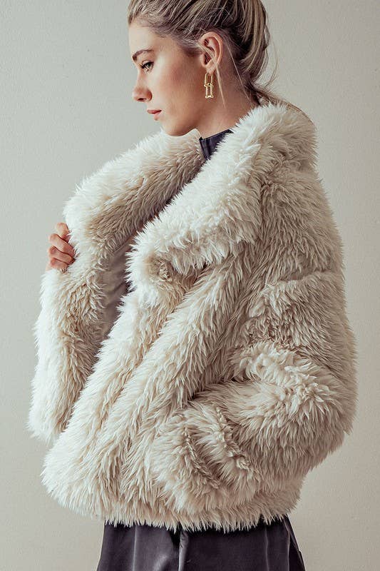 Poppy Faux Fur Jacket