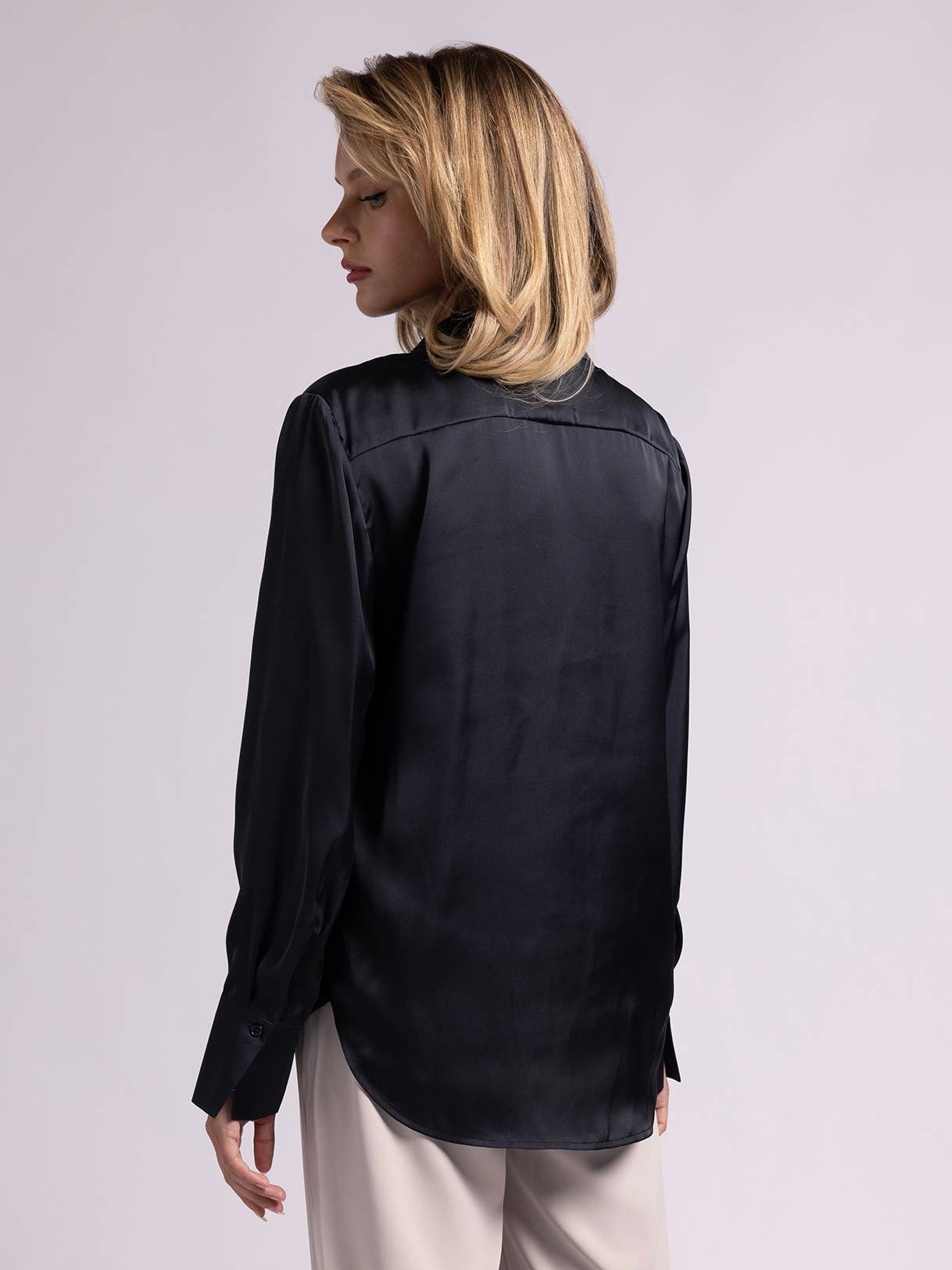 V-Neck Button Up - Brienne Top
