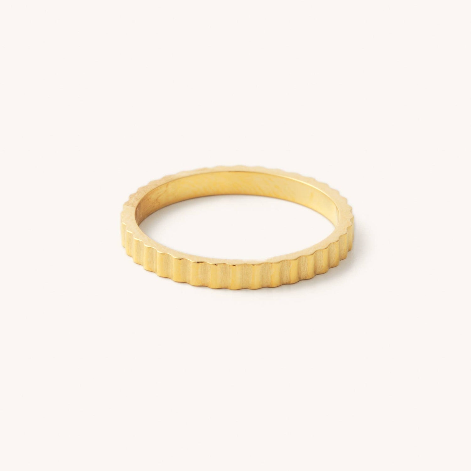 Dylan Ridged Band Ring