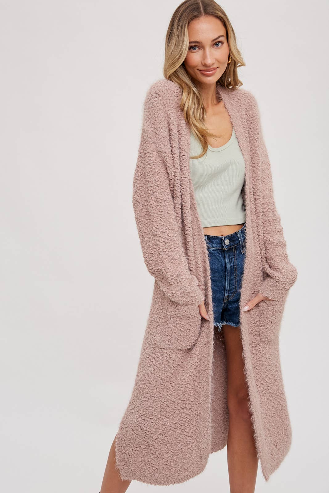 Fozzy Longline Cardigan