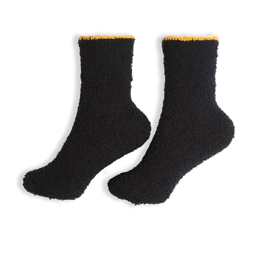 Solid Mini Crew Winter Socks