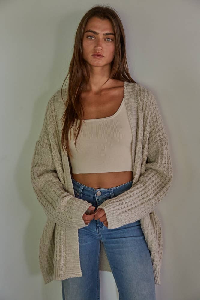 Knit Waffle Sweater