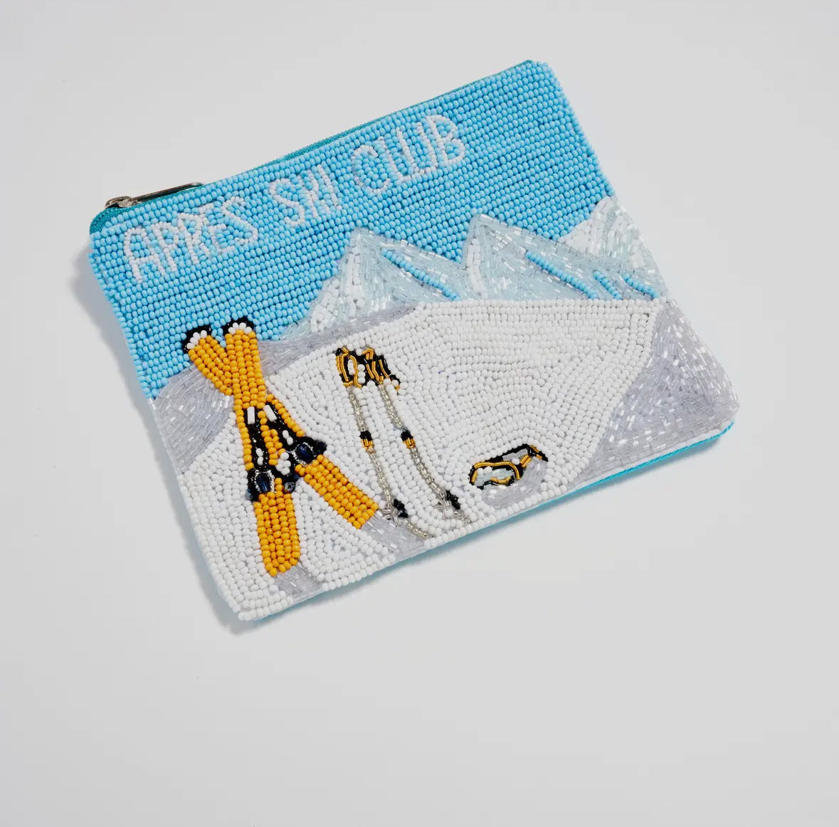 Apres Ski Beaded Pouch