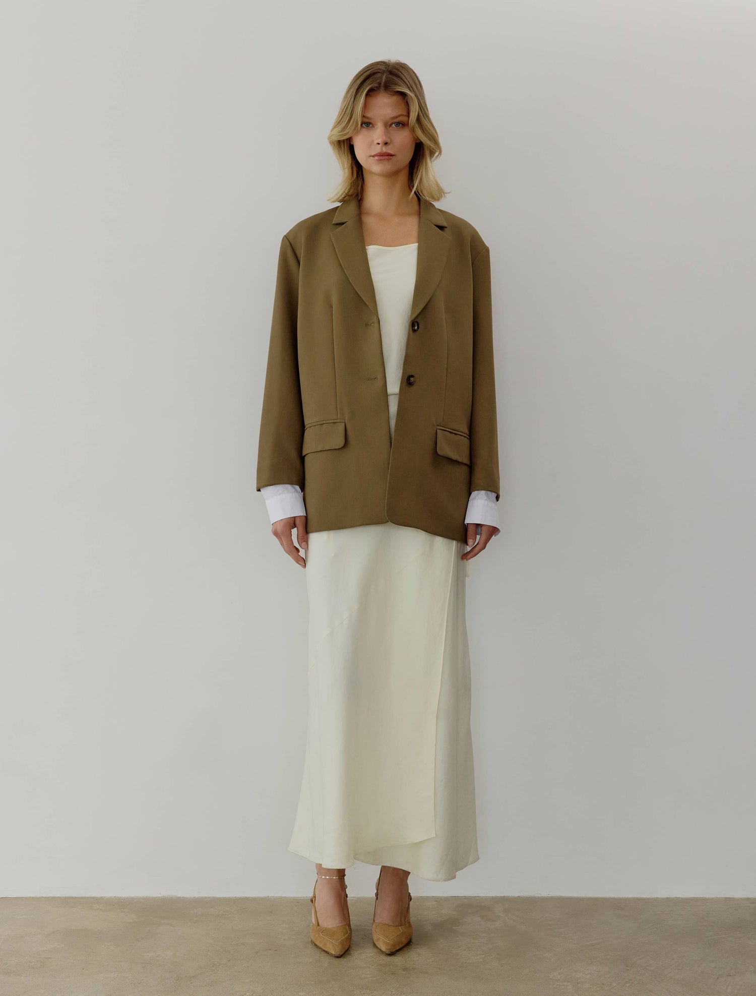 The Sally Jacket | Oversized Layered Blazer