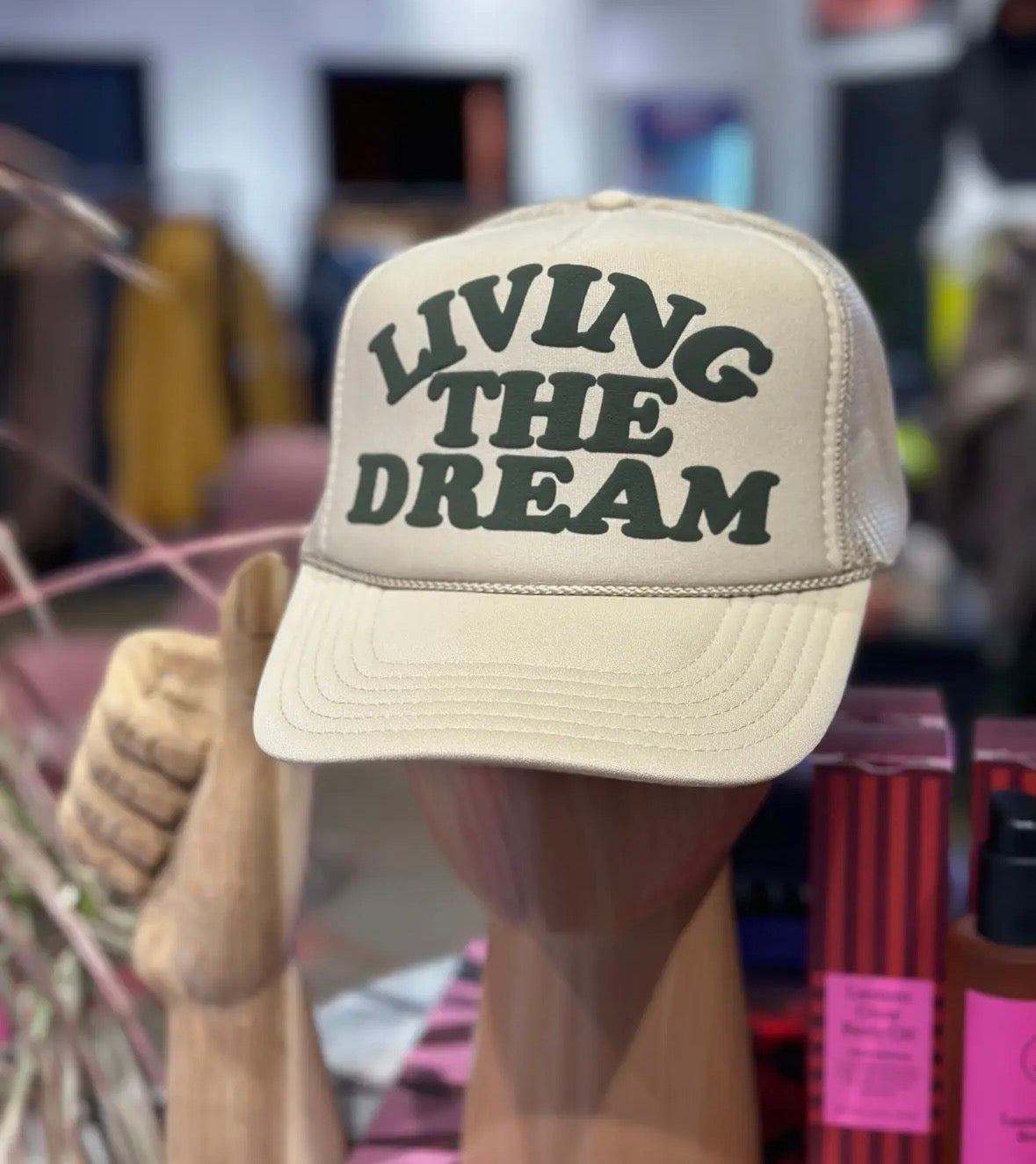 Living The Dream Trucker Hat