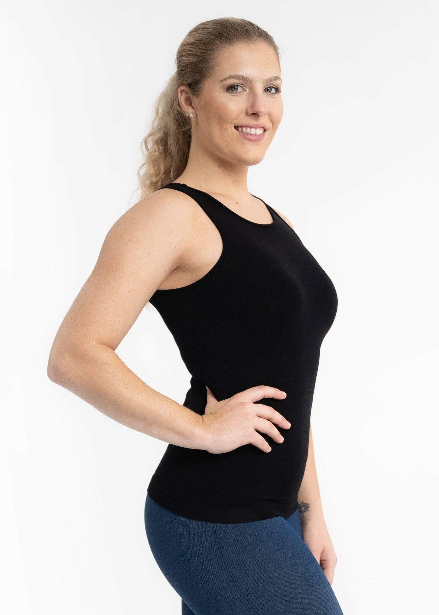 Reversible High/Low Neck Tank