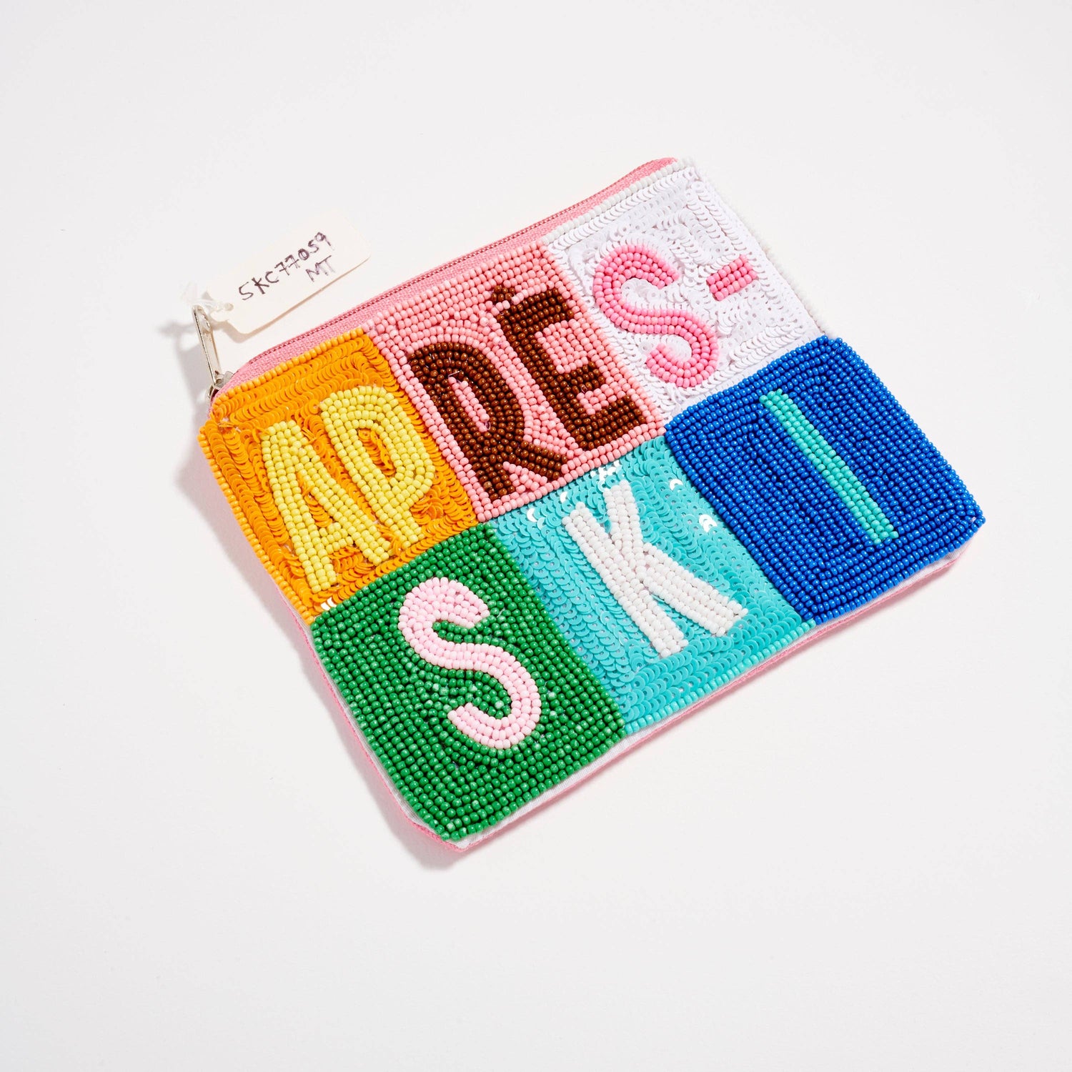 Apres Ski Beaded Pouch