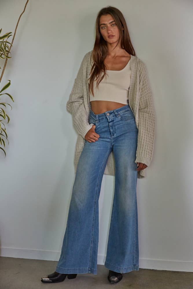 Knit Waffle Sweater