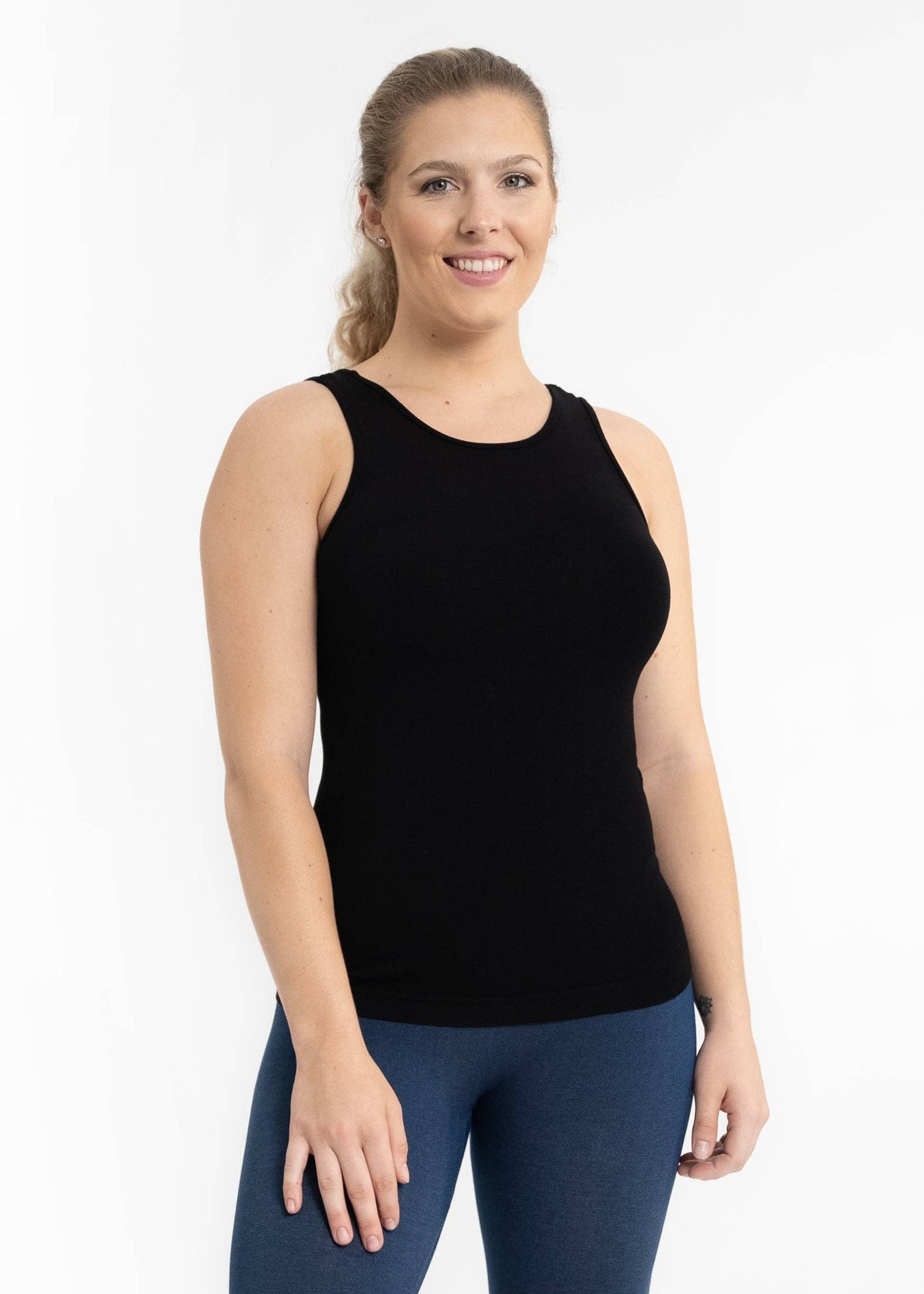 Reversible High/Low Neck Tank